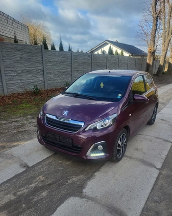 Peugeot 108 cena 22500 przebieg: 132700, rok produkcji 2014 z Bieruń małe 92